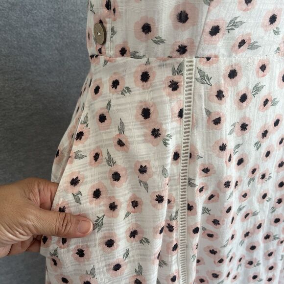Hutch Floral Belle Dress Size 4 Boho Mod Nostalgic Romantic Dainty Pockets Gauze - Picture 10 of 16